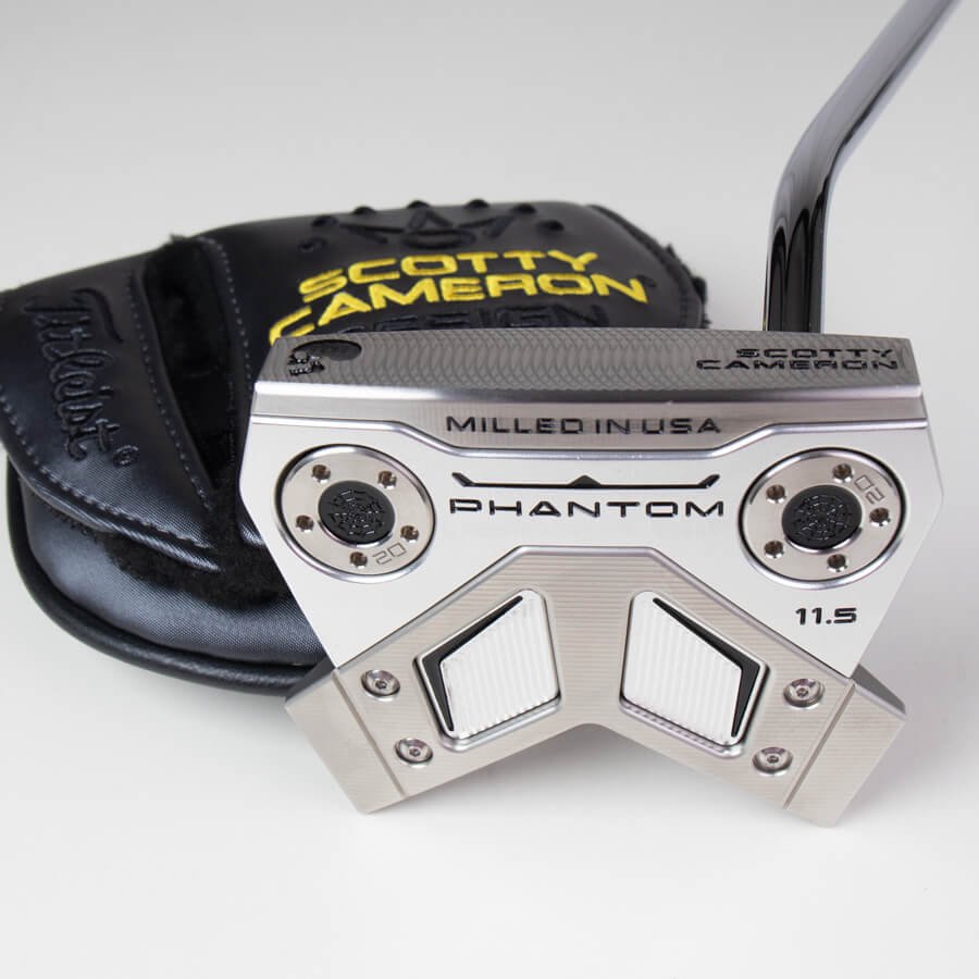 <img class='new_mark_img1' src='https://img.shop-pro.jp/img/new/icons9.gif' style='border:none;display:inline;margin:0px;padding:0px;width:auto;' />åƥ (SCOTTY CAMERON) 2024 եȥॷ꡼ եȥ11.5 [Sideface Skull] M Silver & Black