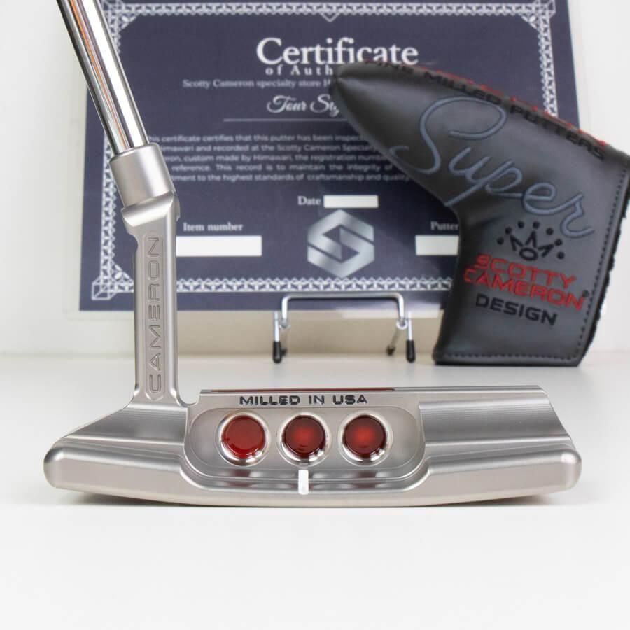 スコッティキャメロン スーパーセレクト 2023 ニューポート2 TS prototype ノンミルドフェイス バーティカルライン with KBS GPS シャフト