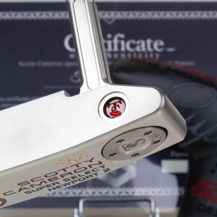 スコッティキャメロン スーパーセレクト 2023 ニューポート2 TS prototype ノンミルドフェイス バーティカルライン with KBS GPS シャフト