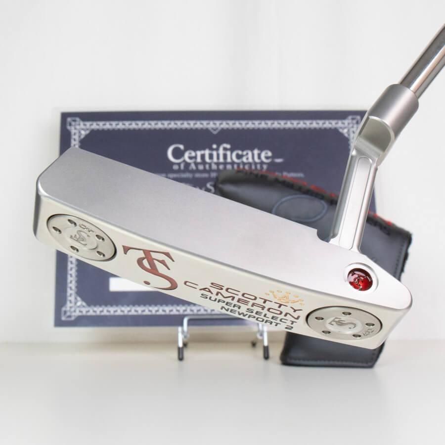 スコッティキャメロン スーパーセレクト 2023 ニューポート2 TS prototype ノンミルドフェイス バーティカルライン with KBS GPS シャフト