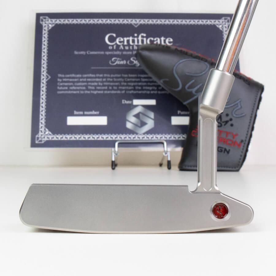 スコッティキャメロン スーパーセレクト 2023 ニューポート2 TS prototype ノンミルドフェイス バーティカルライン with KBS GPS シャフト