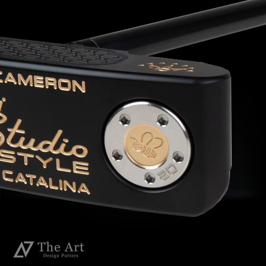 Scotty Cameron - スコッティキャメロン スタジオ デザイン 1 ダンシングロゴ パター 35インチ スコッティキャメロン 2025 Studio Style Squareback パター