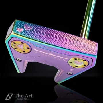 値下げ　Scotty Cameron エアロ　マーカー 紫 収納袋付き 値下げ Scotty Cameron エアロ マーカー 紫 収納袋付き