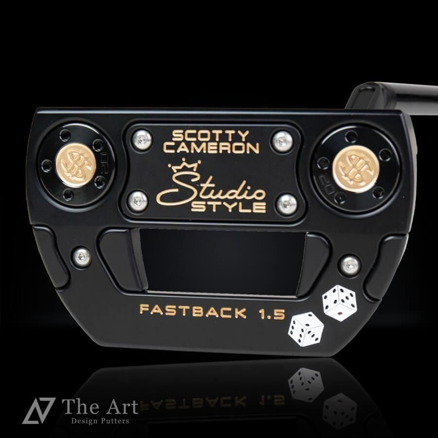 �����åƥ��������� (SCOTTY CAMERON) 2025 ���������������� �ե����ȥХå�1.5 [BBG] ver.S+ �����ȥ֥�å� Black & Gold