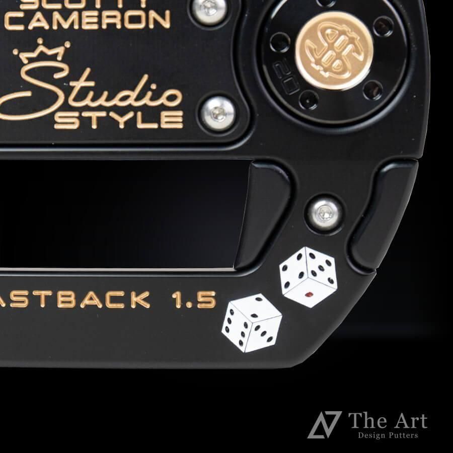 �����åƥ��������� (SCOTTY CAMERON) 2025 ���������������� �ե����ȥХå�1.5 [BBG] ver.S+ �����ȥ֥�å� Black & Gold