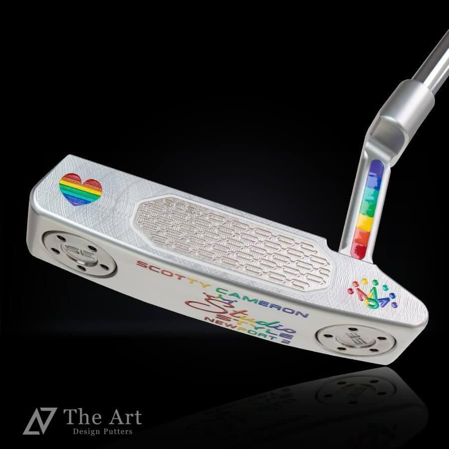 �����åƥ��������� (SCOTTY CAMERON) ���������������� 2025 �˥塼�ݡ���2 [Rainbow Heart] M �쥤��ܡ�