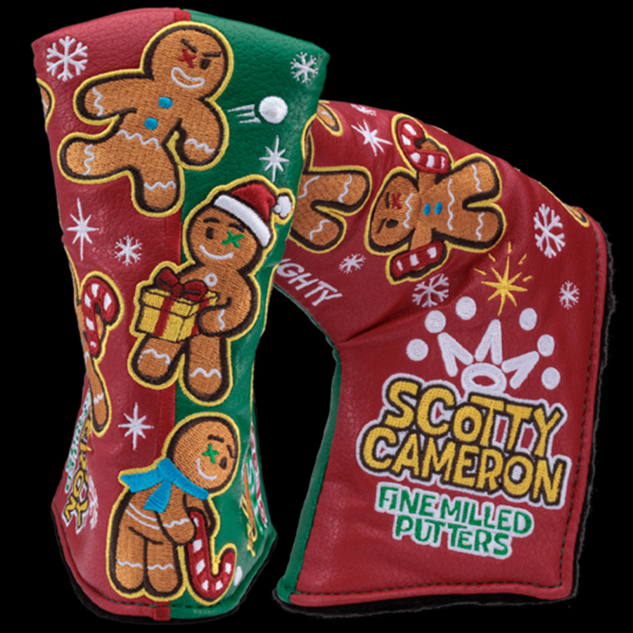 スコッティキャメロンEddiemame Dancing Facesヘッドカバー Eddiemame Dancing Faces パターカバースコッティキャメロン