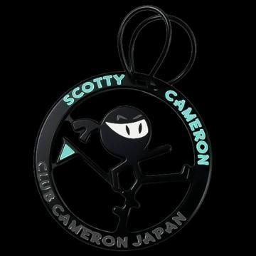 スコッティキャメロン バッグタグ 2021 ギャラリー限定 ワサビ忍者