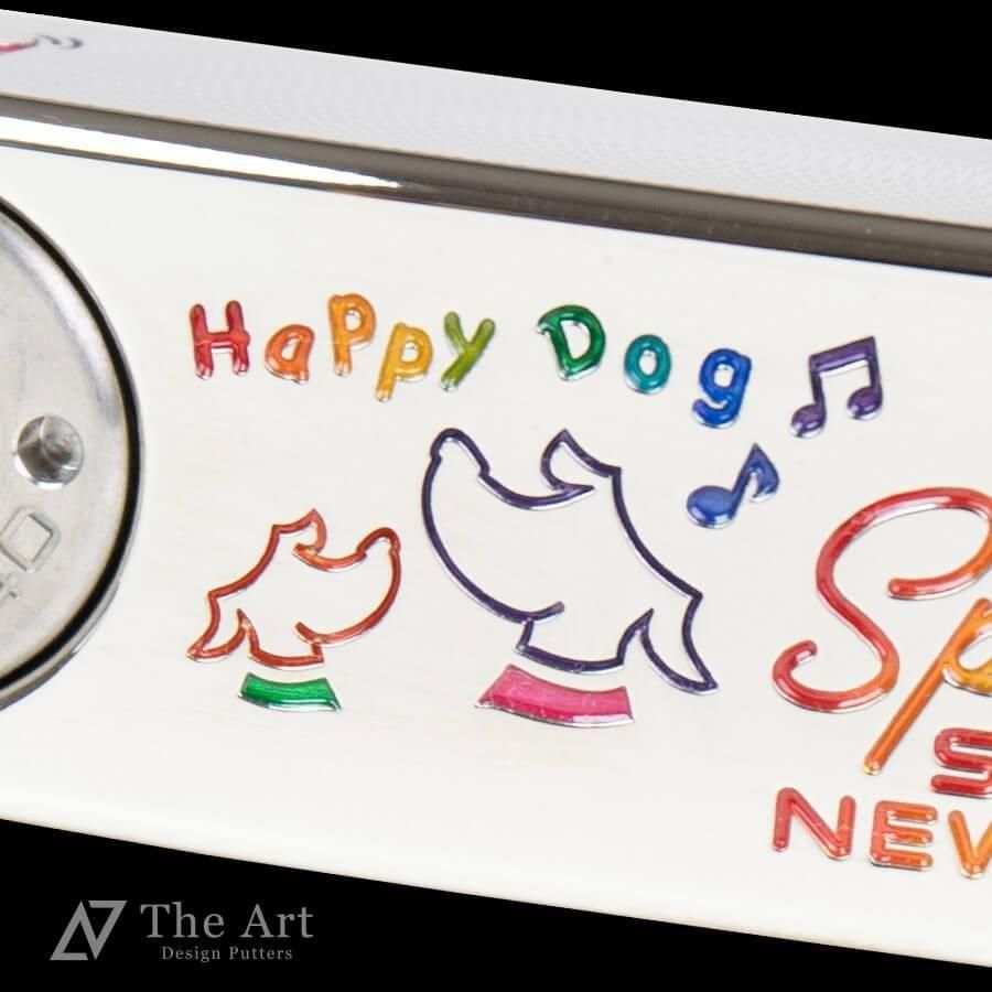 �����åƥ��������� (SCOTTY CAMERON) 2020 ���ڥ���륻�쥯�� �˥塼�ݡ���  [Happy Dog] ver.S ���㥤���å� �ĥ����ȥͥå� 3�ܥե�󥸥饤��