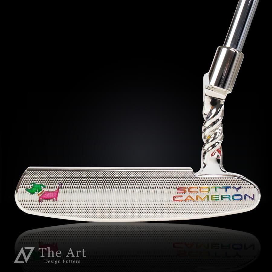 �����åƥ��������� (SCOTTY CAMERON) 2020 ���ڥ���륻�쥯�� �˥塼�ݡ���  [Happy Dog] ver.S ���㥤���å� �ĥ����ȥͥå� 3�ܥե�󥸥饤��