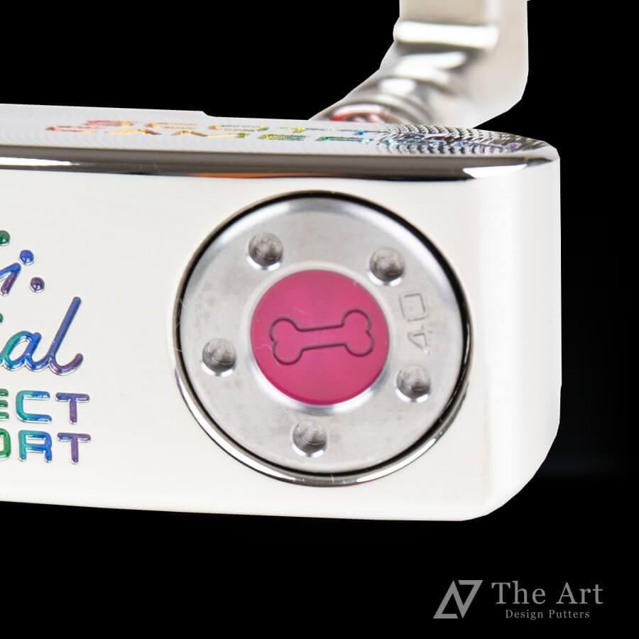 �����åƥ��������� (SCOTTY CAMERON) 2020 ���ڥ���륻�쥯�� �˥塼�ݡ���  [Happy Dog] ver.S ���㥤���å� �ĥ����ȥͥå� 3�ܥե�󥸥饤��