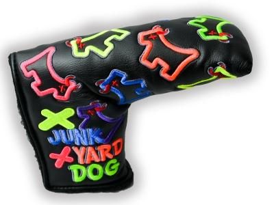 �����åƥ��������� �إåɥ��С� DANCING MIXED NEON JUNK YARD DOG