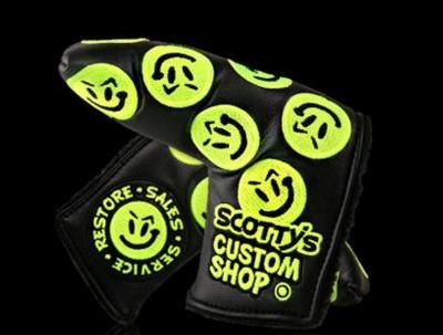 �����åƥ��������� NEW Custom Shop Headcover Neon Yellow Dancing Go Getter