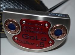 �����åƥ��������� 2014 1st of 500 GOLO S5 custom Blue 25g scotty dog weights
