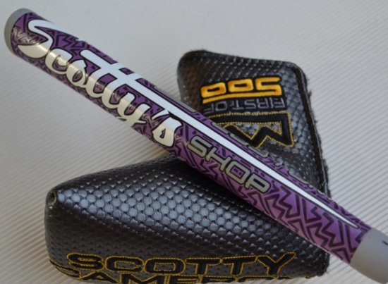 åƥ 2014 1st of 500 GOLO S5 custom Purple 25g scotty dog weights