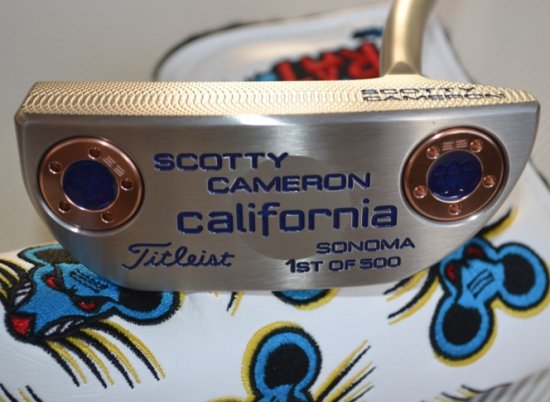 スコッティキャメロン california SONOMA 1st of 500 Blue custom shop 