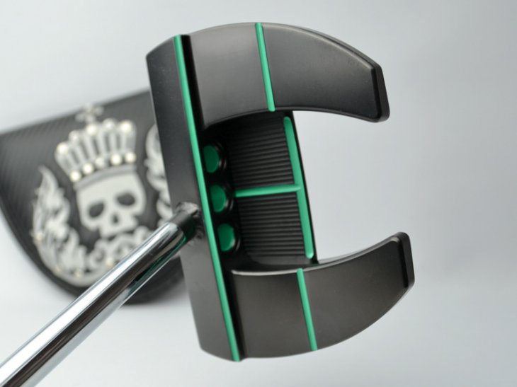 åƥ ѥ Futura X5R welded neck Straight shaft[ Monster Skull] The Art Black & Green