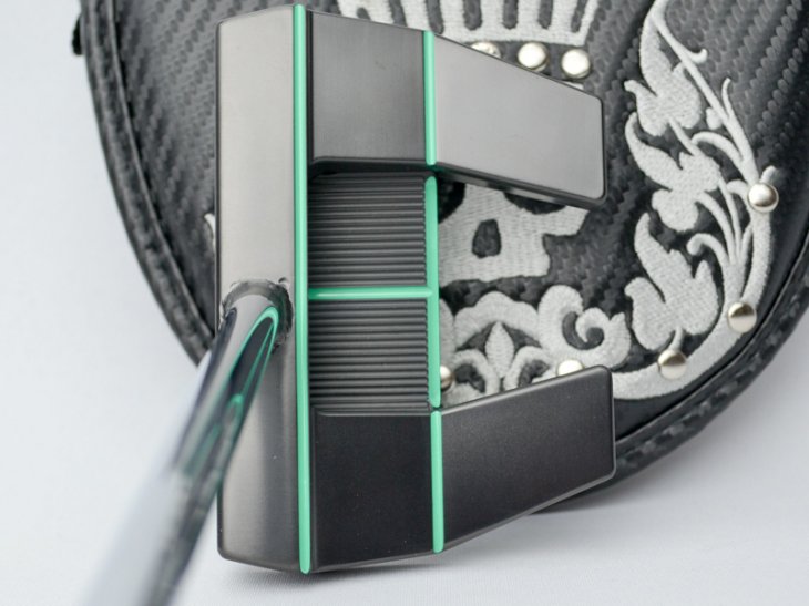 åƥ ѥ Futura X5 welded neck Straight shaft[ Monster Skull] The Art Black & Green