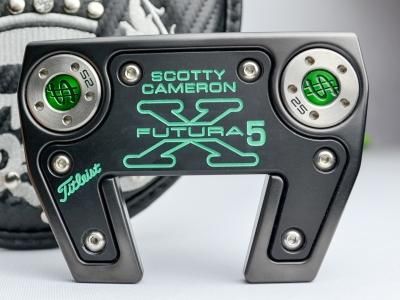 �����åƥ��������� ��������ѥ��� Futura X5 welded neck Straight shaft[ Monster Skull] The Art Black & Green