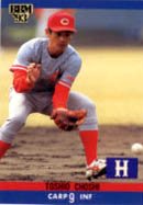 銚子利夫【ＢＢＭ１９９３】BBM1993#351 - 野球カードのミッチェルトレーディング
