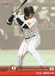 Ｇ．Ｇ．佐藤【2008北京五輪・野球日本代表】BBM2008#JPN28 - 野球 