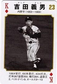 吉田義男【阪神タイガース・トランプ】MIC2008#D13 - 野球カード