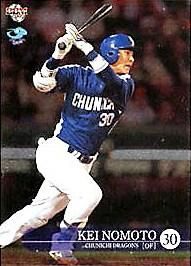 中日ドラゴンズ 野本圭 9 レプリカユニフォーム フリーサイズ
