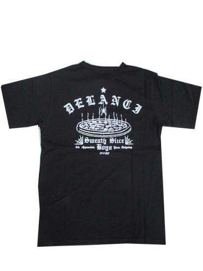 DELANCIデランシーSWEATY SLICE BOYS Tシャツ　black　- 夜型大型セレクトショップ　AMERICAN DREAM名古屋