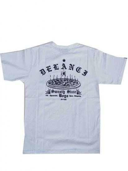 DELANCI Tシャツ メンズ オシャレ ファッションカーキ色のTシャツです