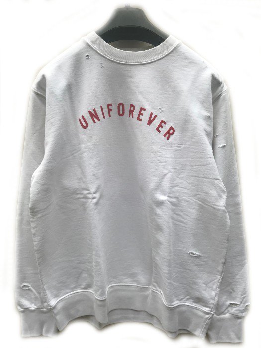 UNIFユニフ FOREVER スェット　white - 夜型大型セレクトショップ　AMERICAN DREAM名古屋