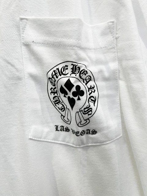 CHROME HEARTSクロムハーツWELCOME ラスベガス限定モデルTシャツ　 　white- 夜型大型セレクトショップ　AMERICAN  DREAM名古屋