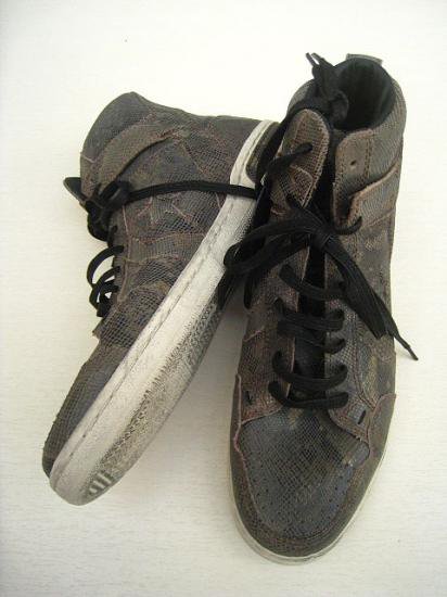 CONVERSE×JOHN VARVATOS/コンバース×ジョンバルベイトスWEAPON ハイカットスニーカー　grey - 夜型大型セレクトショップ　 AMERICAN DREAM名古屋