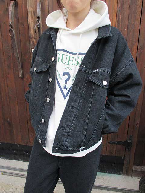 GUESS GREEN LABELゲスグリーンレーベルDENIM JACKET black- 夜型大型セレクトショップ　AMERICAN  DREAM名古屋