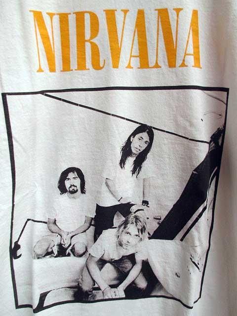 HALFMAN USA ハーフマンNIRVANAニルバーナPHOTOGENIC ロンT