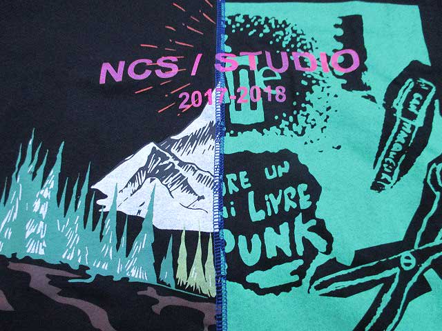 NCS not common sense ノットコモンセンスリメイクTシャツ　black- 夜型大型セレクトショップ　AMERICAN DREAM名古