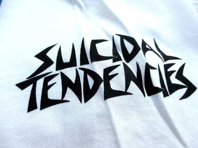 SUICIDAL TENDENCIES×DOG TOWNコラボTシャツwhite- 夜型大型