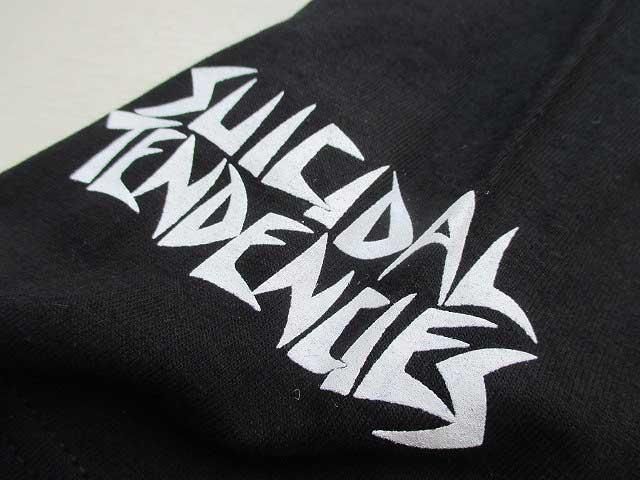SUICIDAL TENDENCIES×DOG TOWNコラボTシャツblack- 夜型大型セレクト