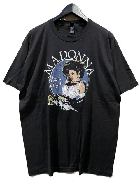 超人気新品 レア XL Madonna ビンテージTシャツ 黒 マドンナ 245 T