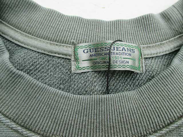 GUESS GREEN LABELゲスグリ-ンレーベルPIGMENT GUESS JEANS スェット 