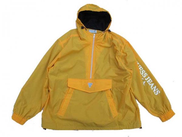 GUESS GREEN LABELゲスグリーンレーベルGUESS ANORACK JACKET yellow- 夜型大型セレクトショップ　 AMERICAN DREAM名古屋