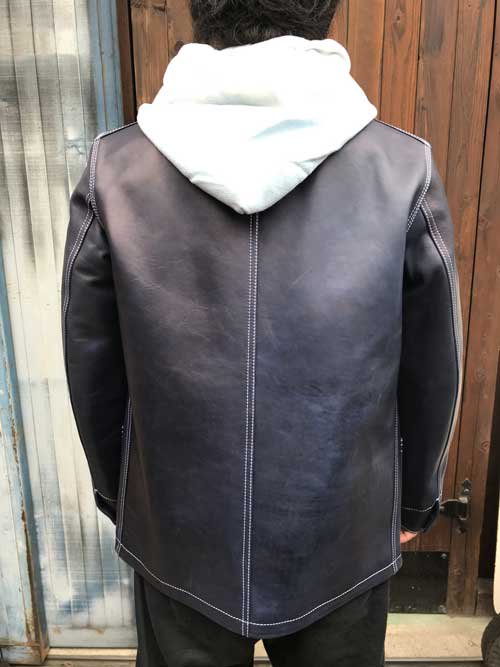 Y'2 LEATHER ワイツーレザーINDIGO HORSE COVER ALL JACKET インディゴホース　カバーオールジャケット-  夜型大型セレクトショップ　AMERICAN DREAM名古屋