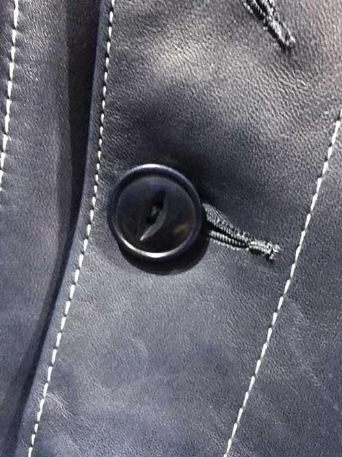 Y'2 LEATHER ワイツーレザーINDIGO HORSE COVER ALL JACKET