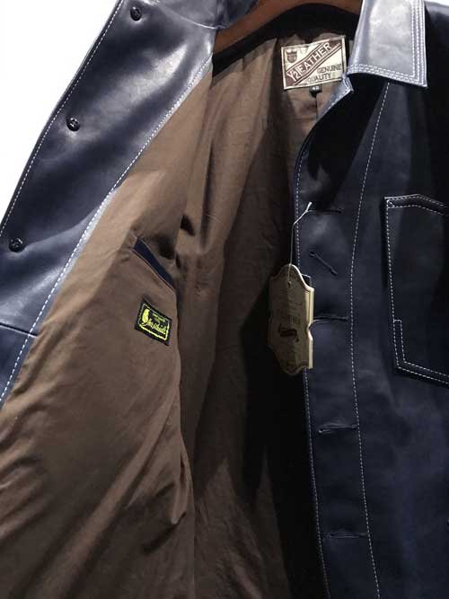 Y'2 LEATHER ワイツーレザーINDIGO HORSE COVER ALL JACKET インディゴホース　カバーオールジャケット-  夜型大型セレクトショップ　AMERICAN DREAM名古屋