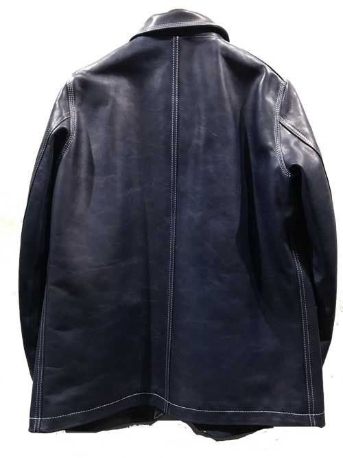 Y'2 LEATHER ワイツーレザーINDIGO HORSE COVER ALL JACKET インディゴホース　カバーオールジャケット-  夜型大型セレクトショップ　AMERICAN DREAM名古屋