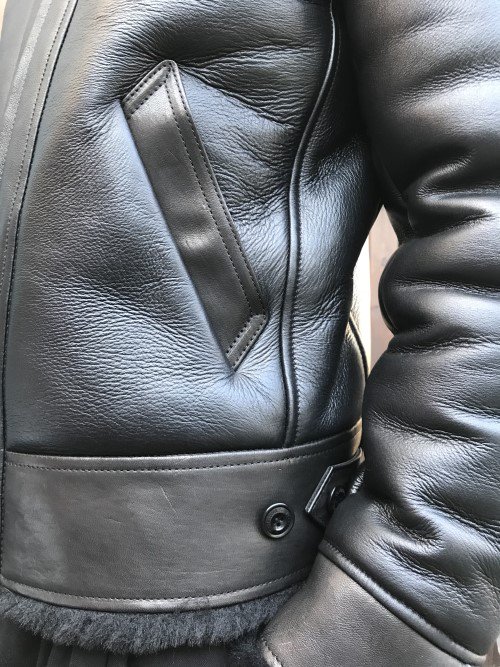 Y'2LEATHERワイツーレザーCOLOMAR MOUTON MOTORCYCLE JKT black コロ