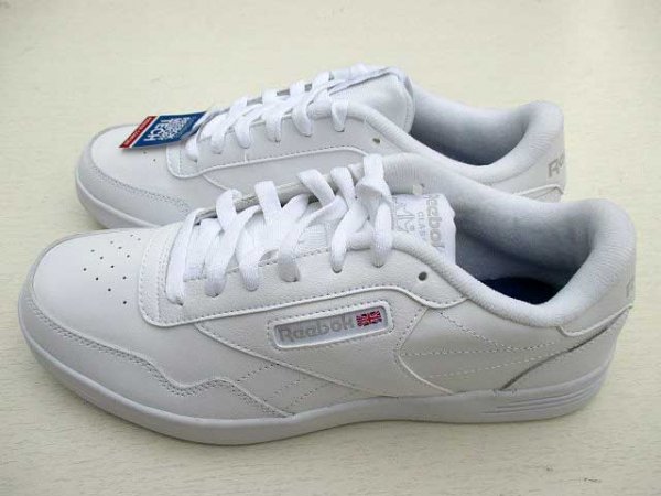 REEBOKリーボックMEMORY TECH レザースニーカーwhite- 夜型大型