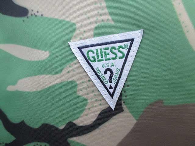 GUESS GREEN LABELゲスグリーンレーベルUSA CAMO コーチジャケット ...