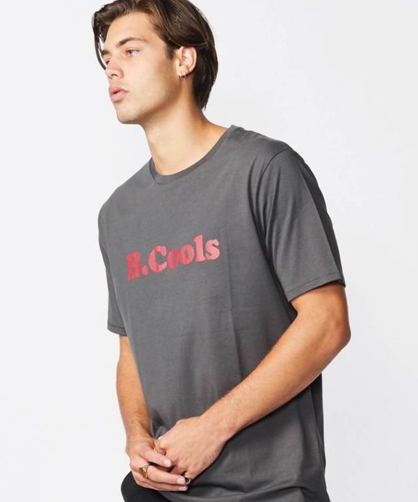 BARNEY COOLSバーニークールスB.COOLS RETRO TEE PIGMENT BLACK - 夜型