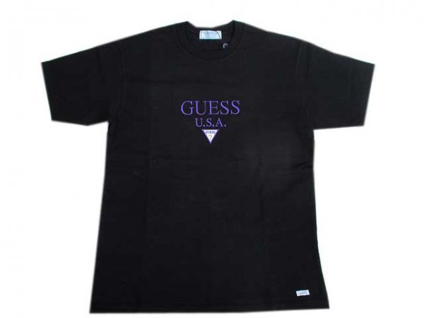 GUESS GREEN LABELゲスグリーンレーベルGuess USA Tee black- 夜型大型セレクトショップ　AMERICAN  DREAM名古屋