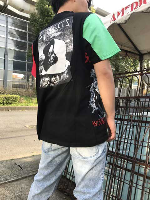 NCS NOT COMMON SENSEノットコモンセンスNCS REMAKE SEAM TEE- 夜型